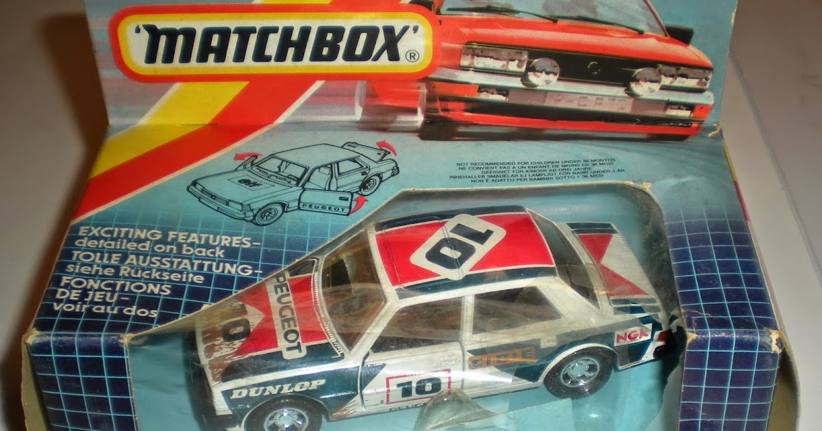 Toys from the Past 459 MATCHBOX PEUGEOT 305 K 84 1986